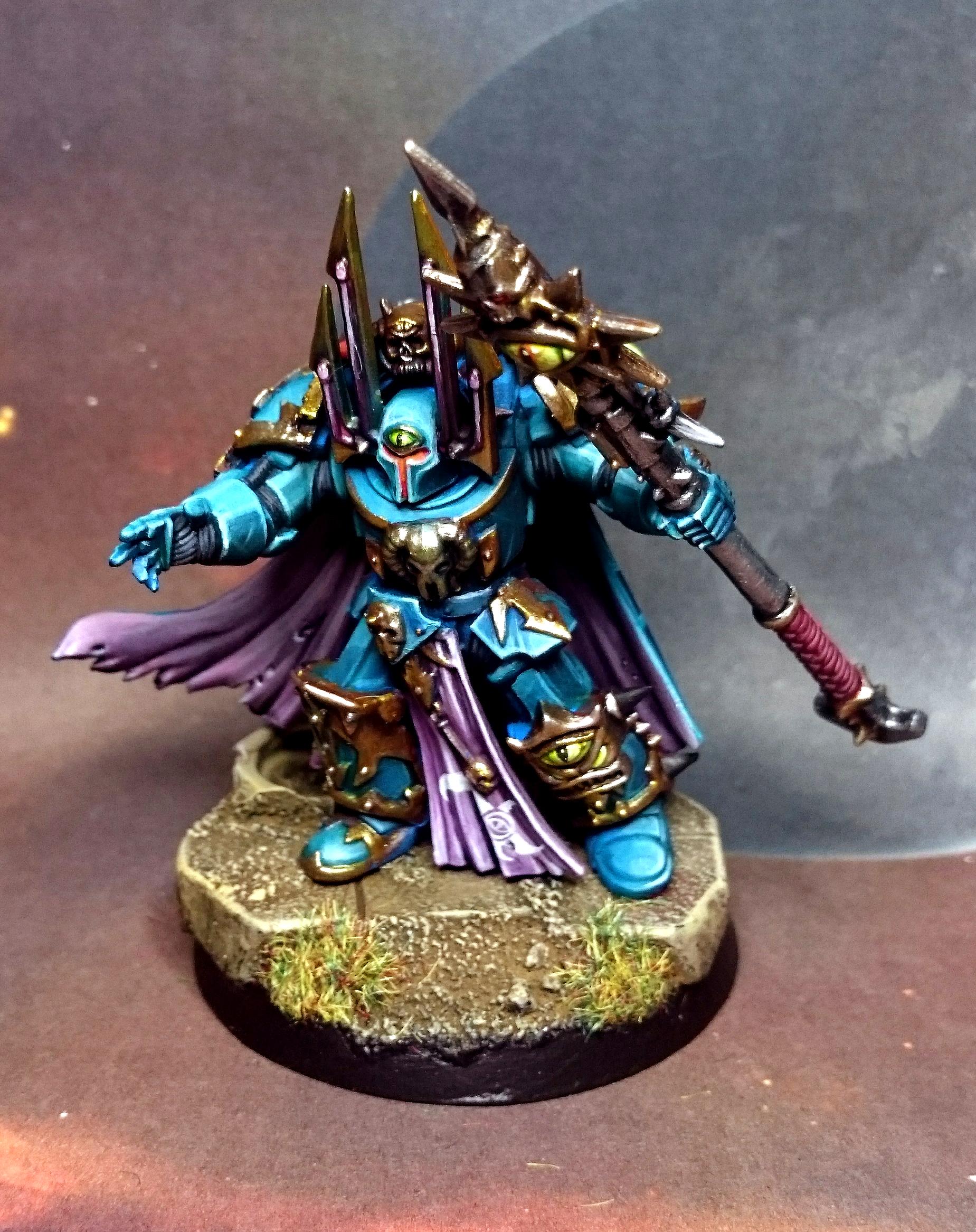 Chaos Space Marines Tzeentch Sorcerer Tzeentch Sorcerer Gallery Dakkadakka 2191